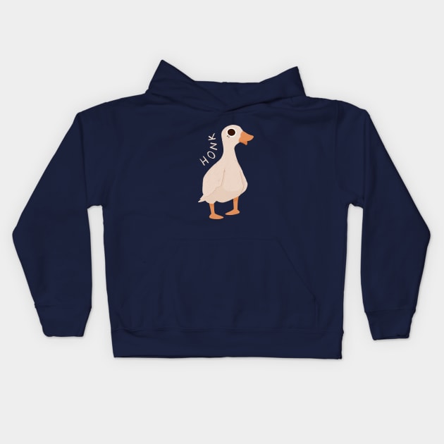 Honk Kids Hoodie by shirtlock